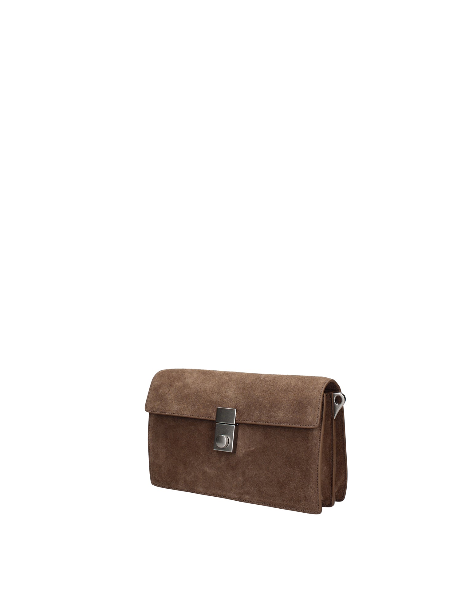 Borsa a Tracolla in Vera Pelle Beige Scuro