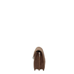 Borsa a Tracolla in Vera Pelle Beige Scuro