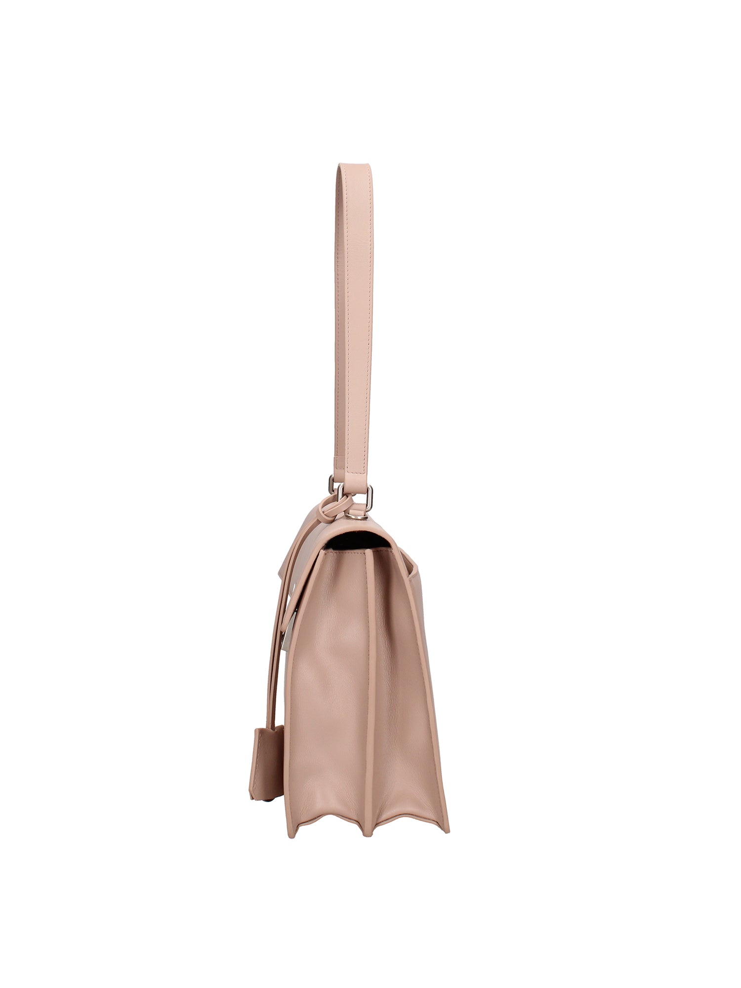 Borsa a Spalla in Vera Pelle Rosa