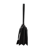 Borsa a Spalla in Vera Pelle Nero