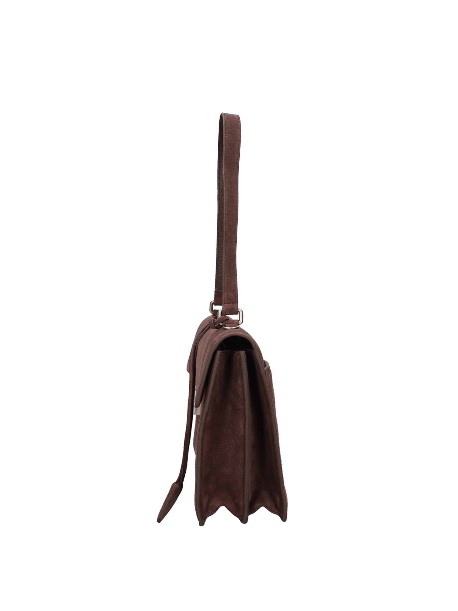Borsa a Spalla in Vera Pelle Testa di Moro
