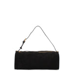 Borsa a Spalla in Vera Pelle Nero