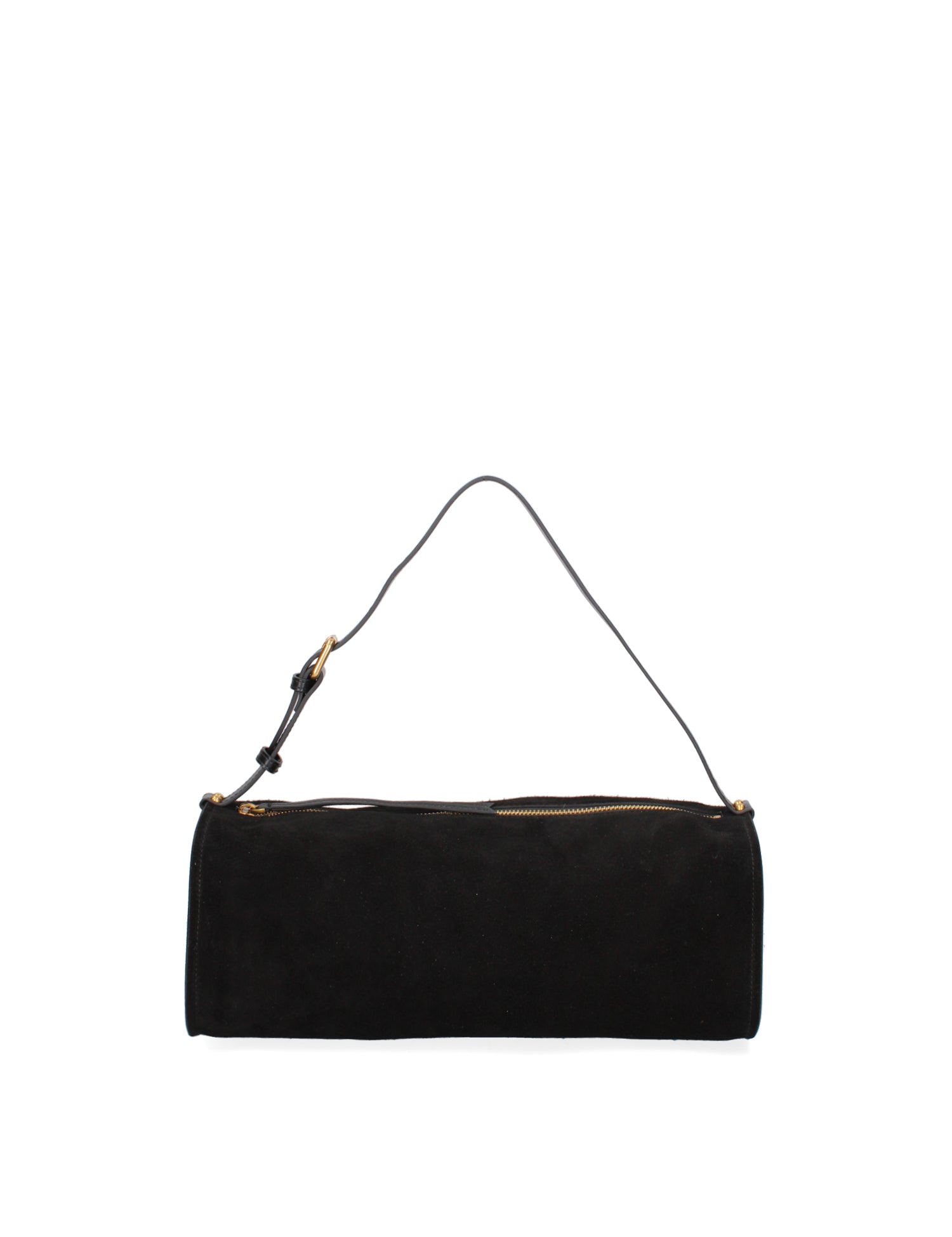 Borsa a Spalla in Vera Pelle Nero