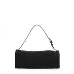 Borsa a Spalla in Vera Pelle Nero