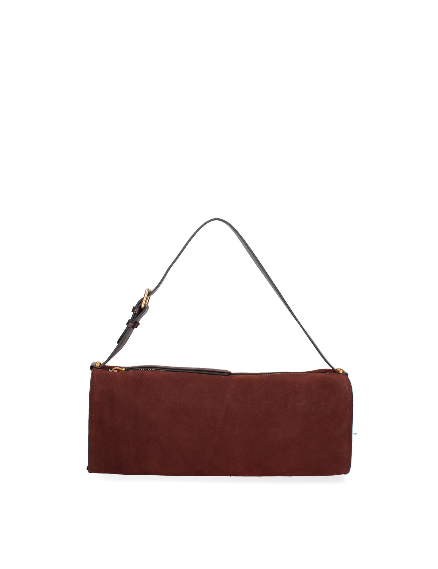 Borsa a Spalla in Vera Pelle Bordeaux