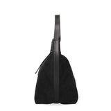 Borsa a Spalla in Vera Pelle Nero