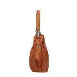 Borsa a Spalla in Vera Pelle Cognac