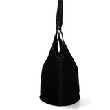 Borsa a Spalla in Vera Pelle Nero