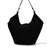 Borsa a Spalla in Vera Pelle Nero