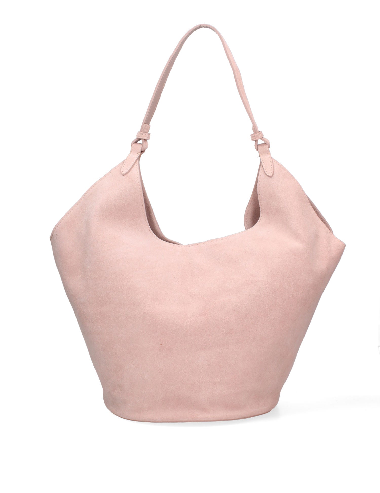 Borsa a Spalla in Vera Pelle Rosa