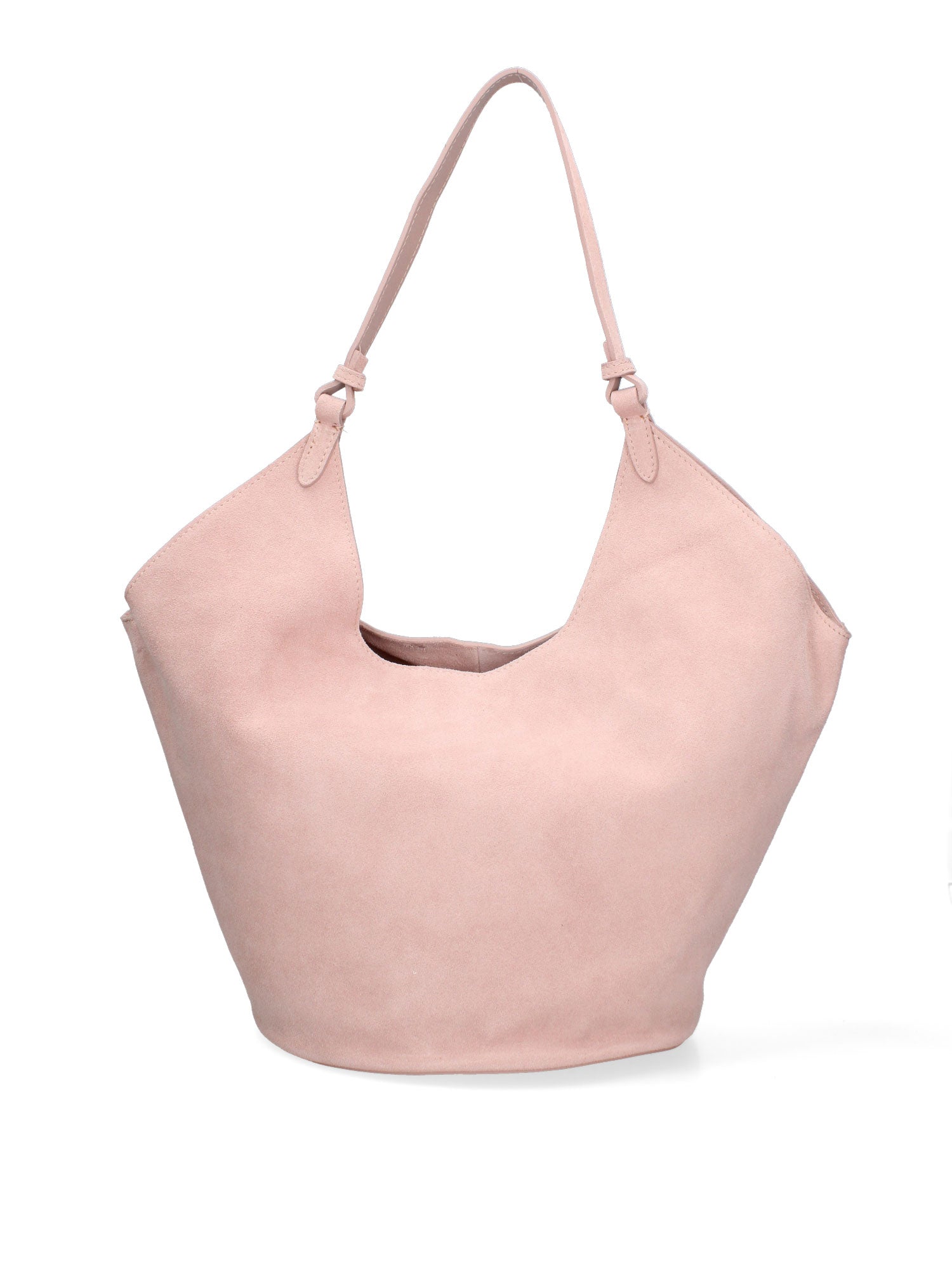 Borsa a Spalla in Vera Pelle Rosa