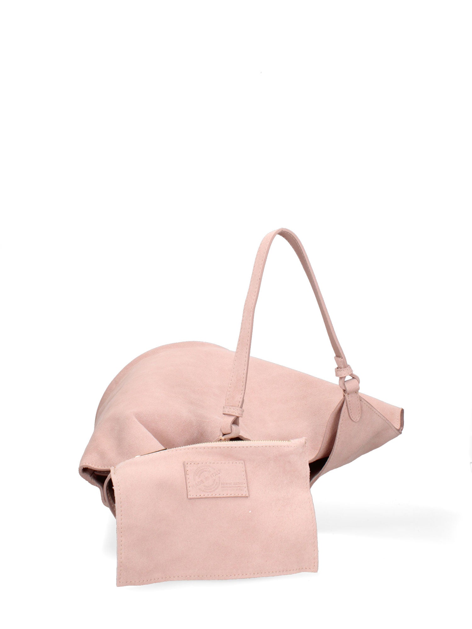 Borsa a Spalla in Vera Pelle Rosa