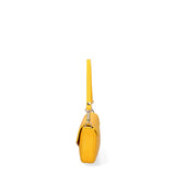 Borsa a Spalla in Vera Pelle Giallo