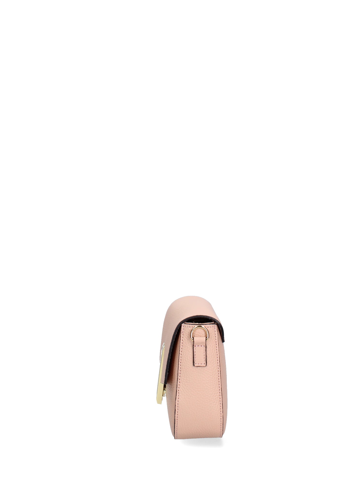 Borsa a Tracolla in Vera Pelle Rosa Antico