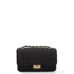 Borsa a Tracolla in Vera Pelle Nero