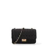 Borsa a Tracolla in Vera Pelle Nero