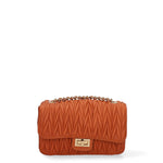 Borsa a Tracolla in Vera Pelle Cognac