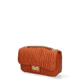 Borsa a Tracolla in Vera Pelle Cognac