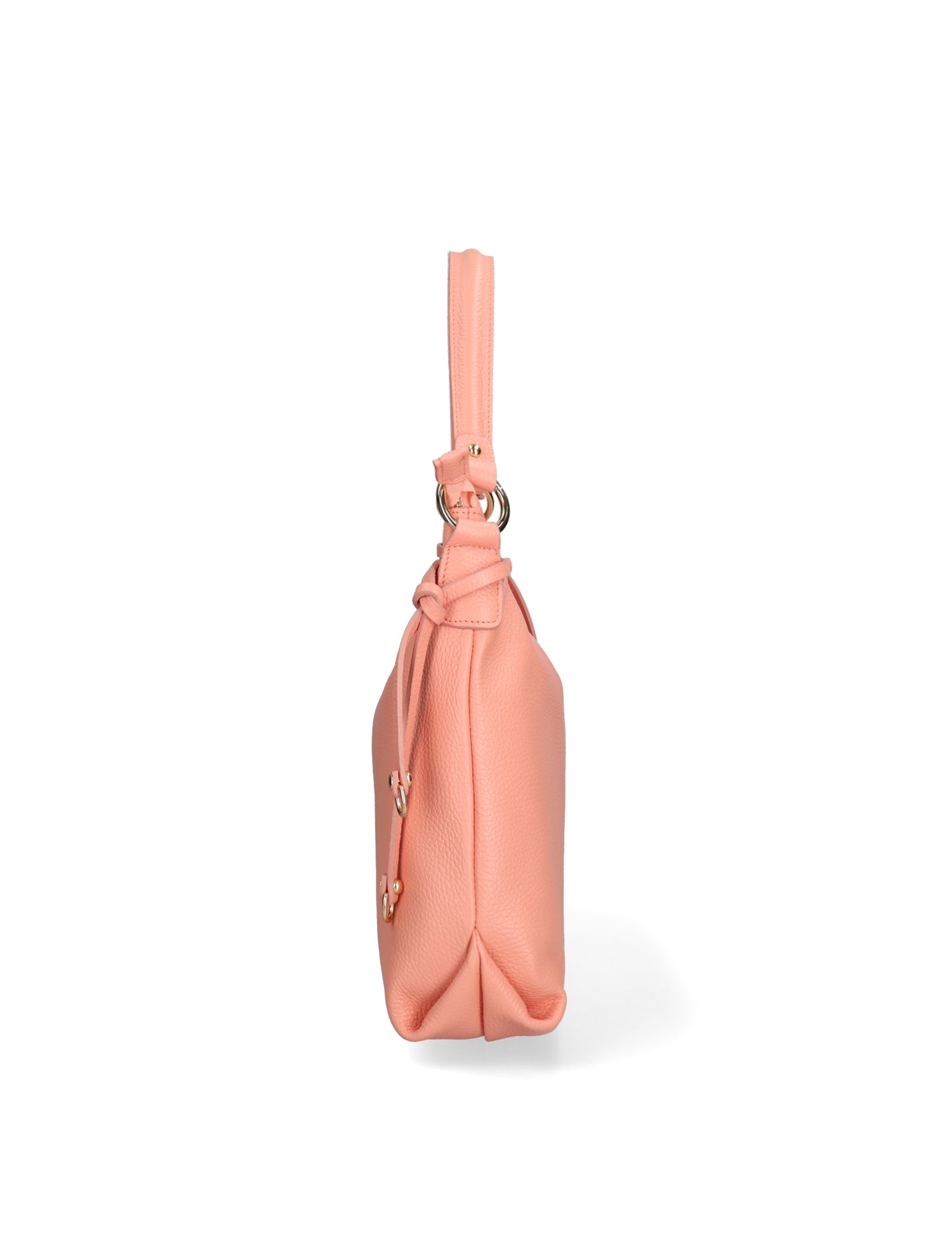 Borsa a Spalla in Vera Pelle Salmone