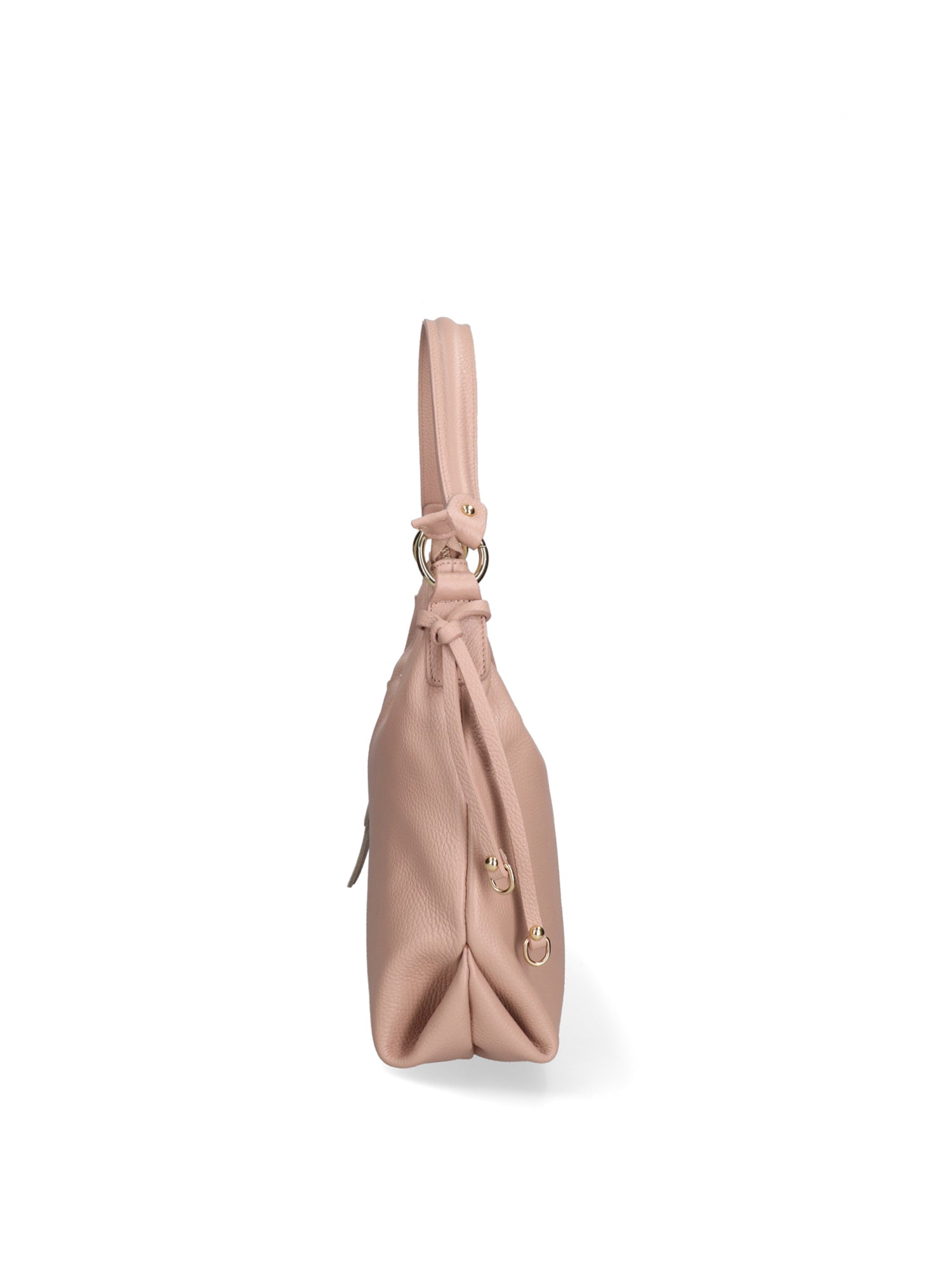 Borsa a Spalla in Vera Pelle Rosa Antico