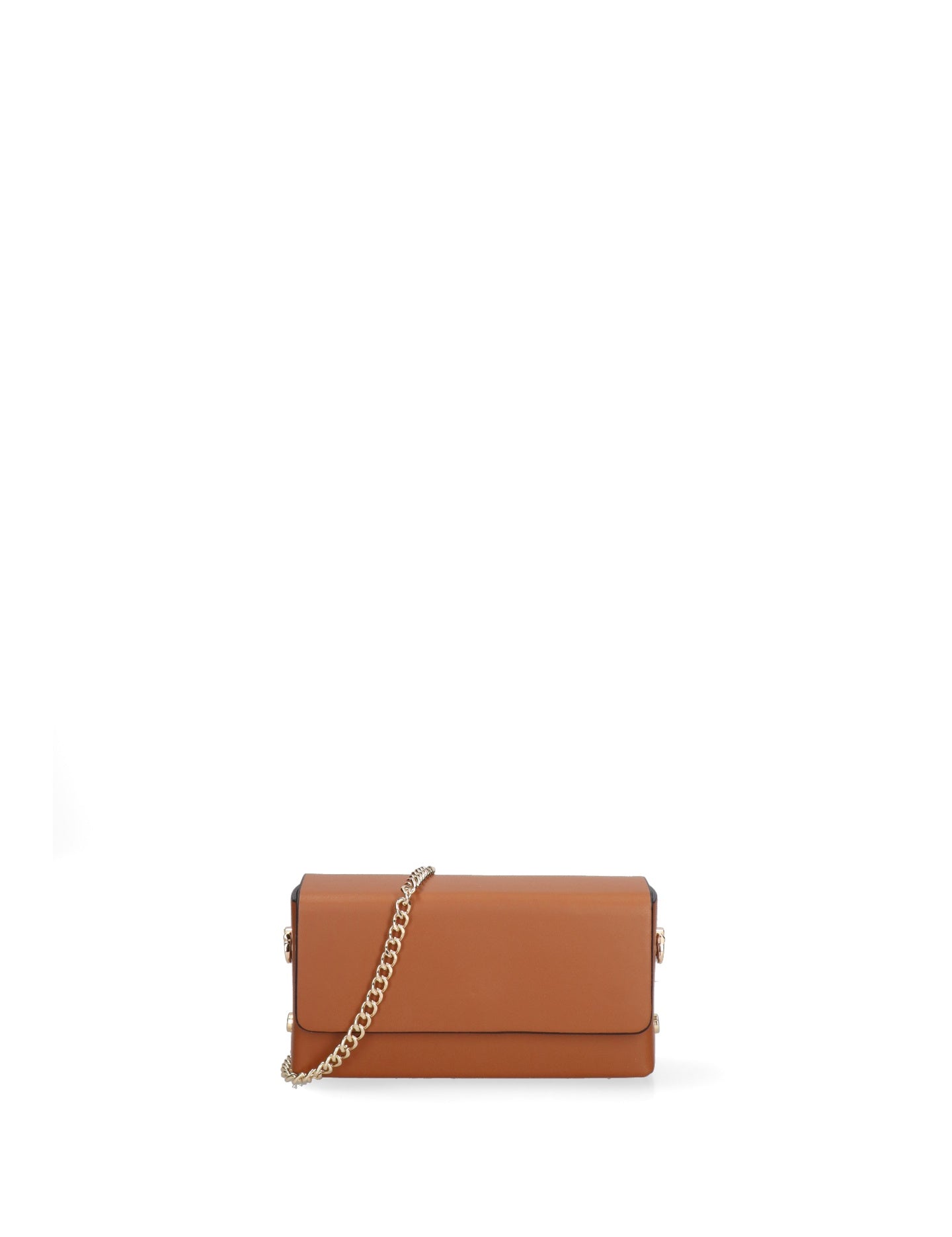 Borsa a Tracolla in Vera Pelle Cognac