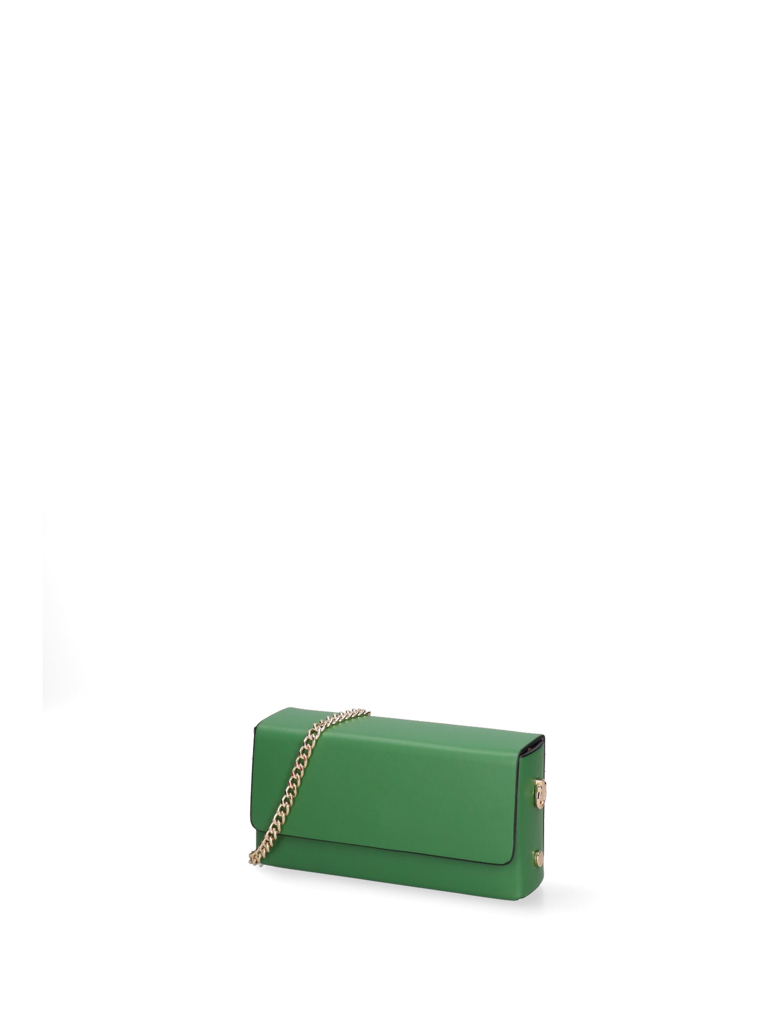 Borsa a Tracolla in Vera Pelle Verde