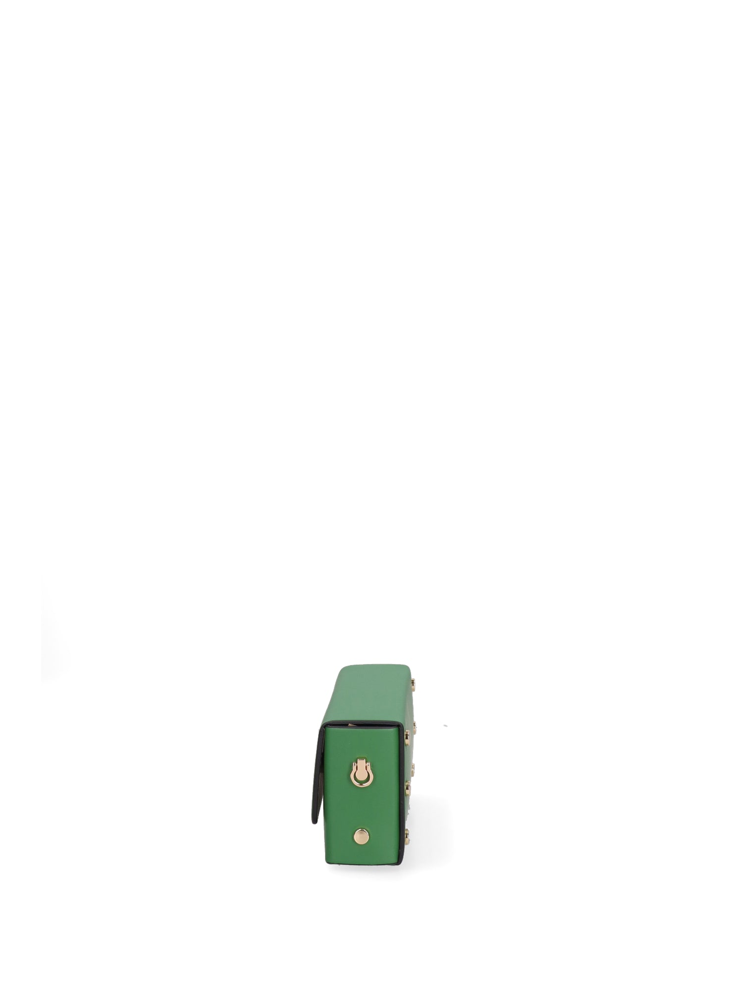 Borsa a Tracolla in Vera Pelle Verde