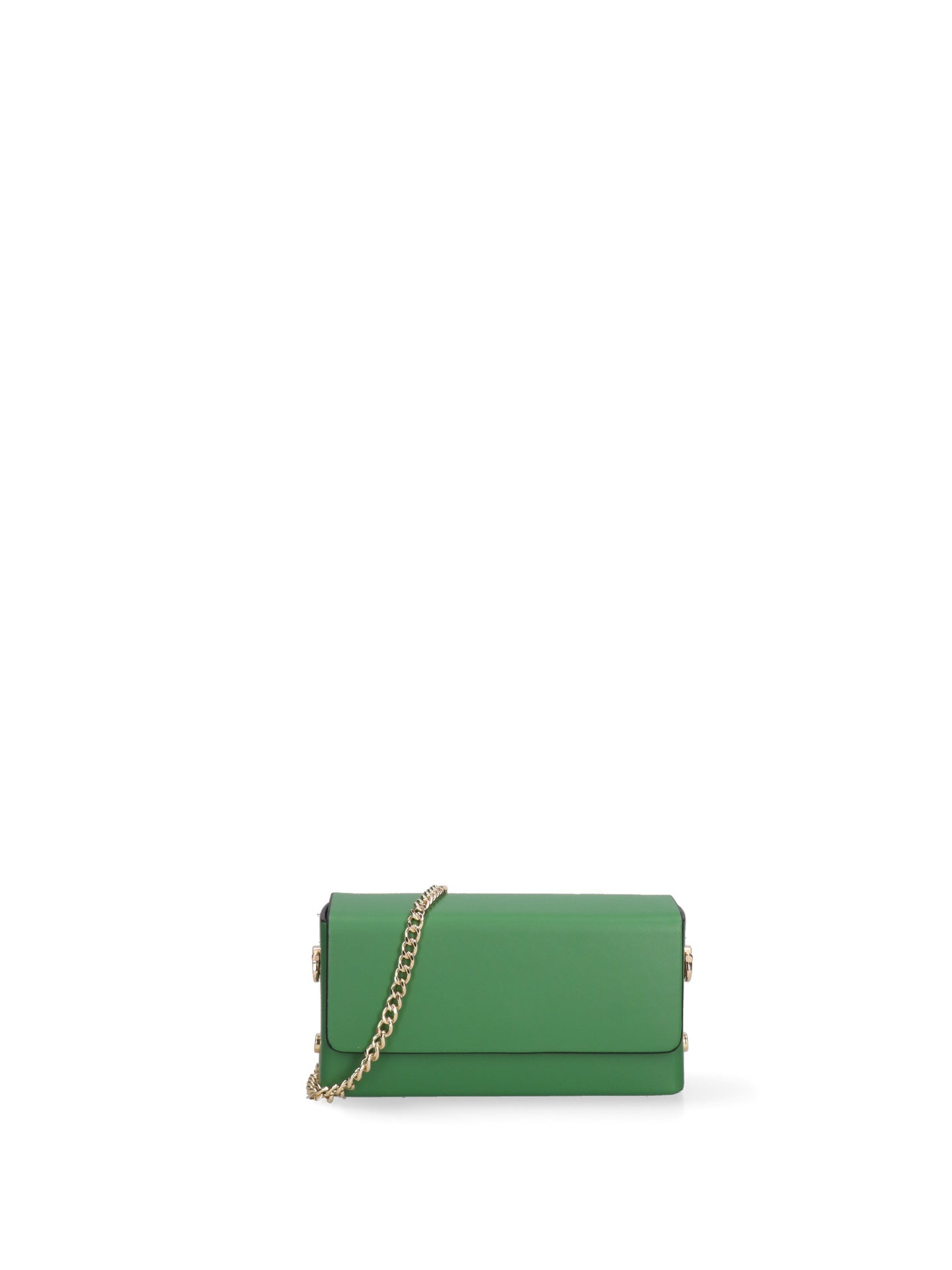 Borsa a Tracolla in Vera Pelle Verde
