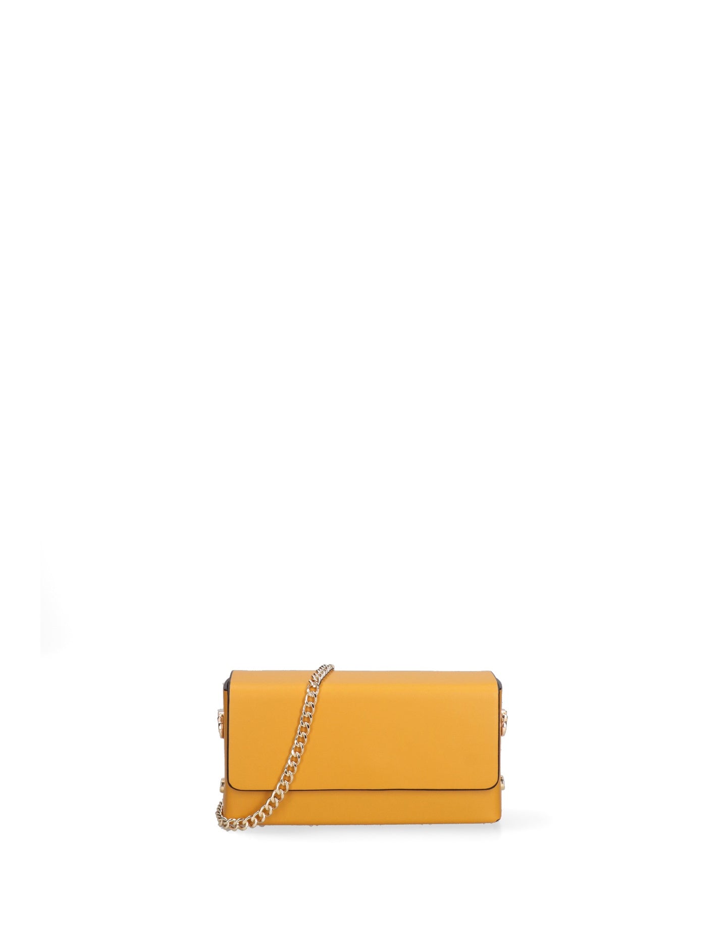 Borsa a Tracolla in Vera Pelle Senape