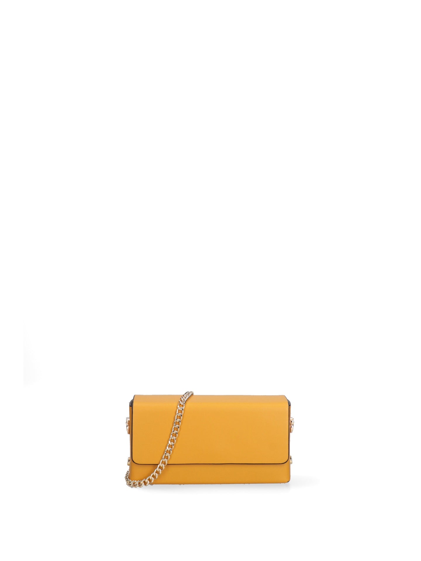 Borsa a Tracolla in Vera Pelle Senape