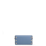 Borsa a Tracolla in Vera Pelle Blu