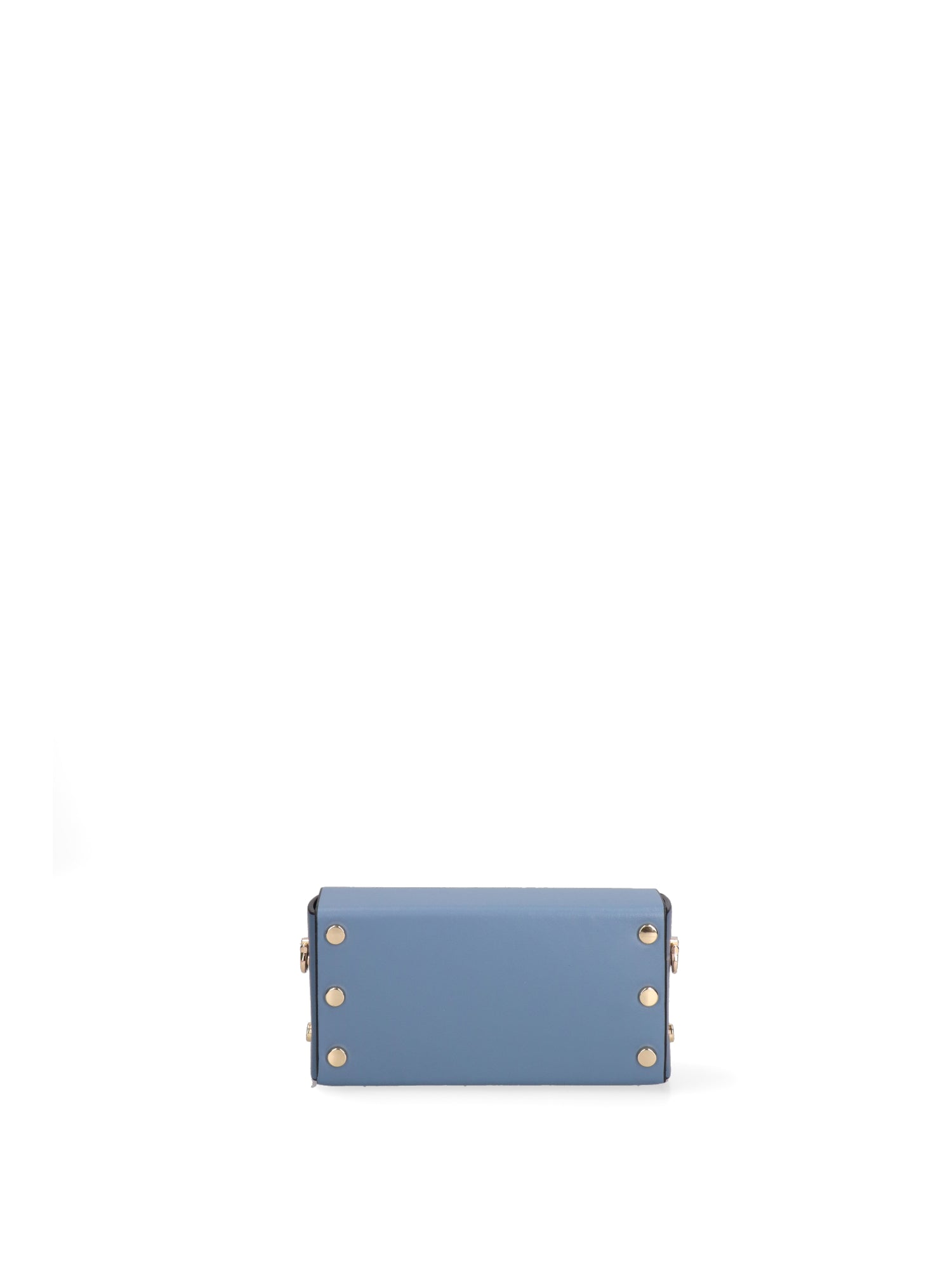 Borsa a Tracolla in Vera Pelle Blu