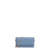 Borsa a Tracolla in Vera Pelle Blu