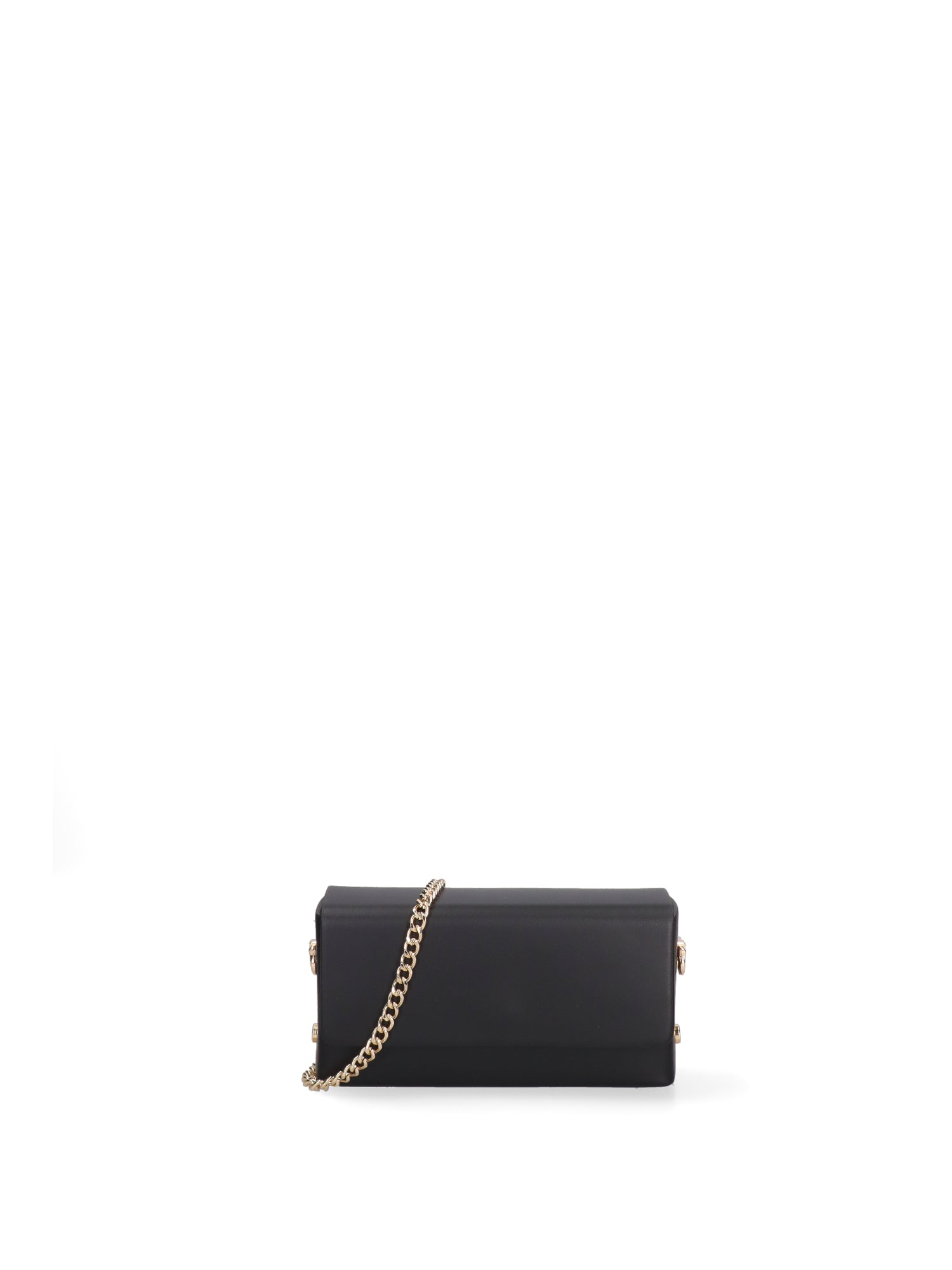 Borsa a Tracolla in Vera Pelle Nero