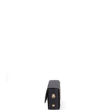 Borsa a Tracolla in Vera Pelle Nero