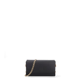 Borsa a Tracolla in Vera Pelle Nero