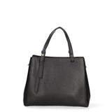 Borsa a Mano in Vera Pelle Nero