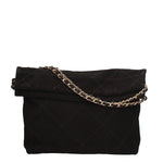 Borsa a Spalla in Vera Pelle Nero