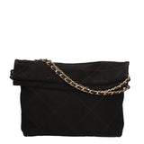 Borsa a Spalla in Vera Pelle Nero