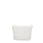 Borsa a Mano in Vera Pelle Grigio Chiaro