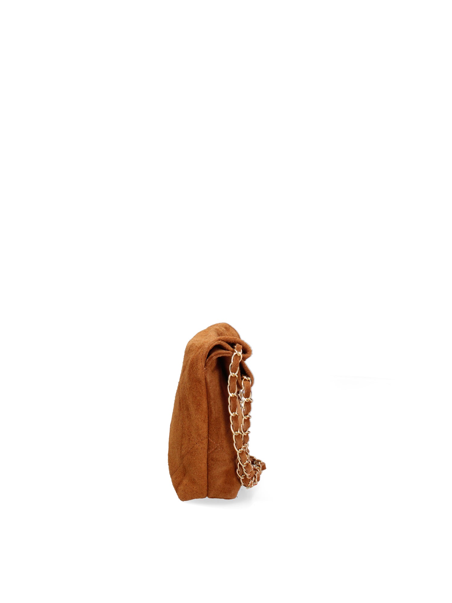 Borsa a Mano in Vera Pelle Cognac