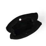 Borsa a Mano in Vera Pelle Nero