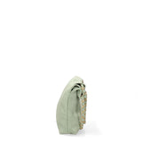 Borsa a Mano in Vera Pelle Verde Chiaro