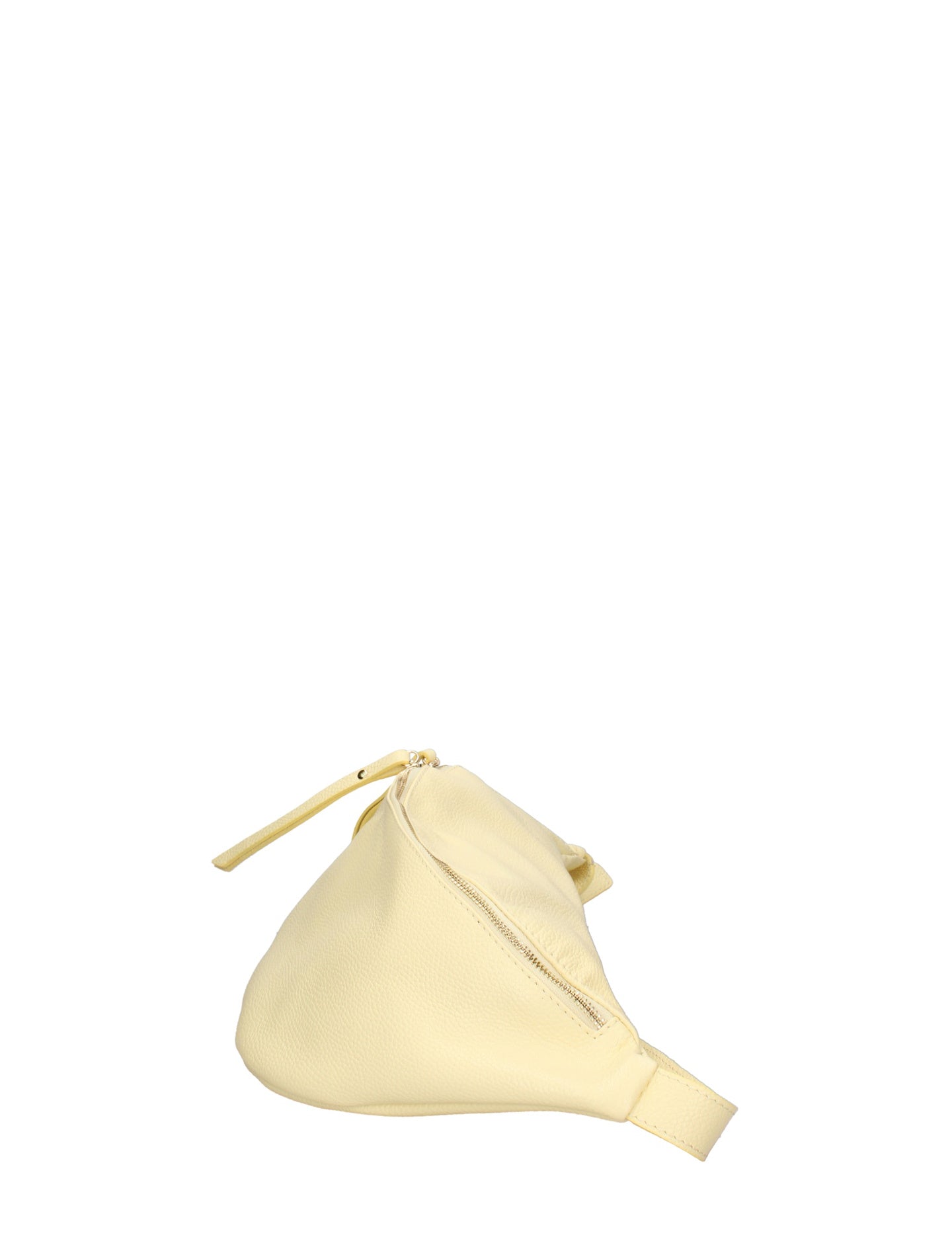 Marsupio in Vera Pelle Giallo