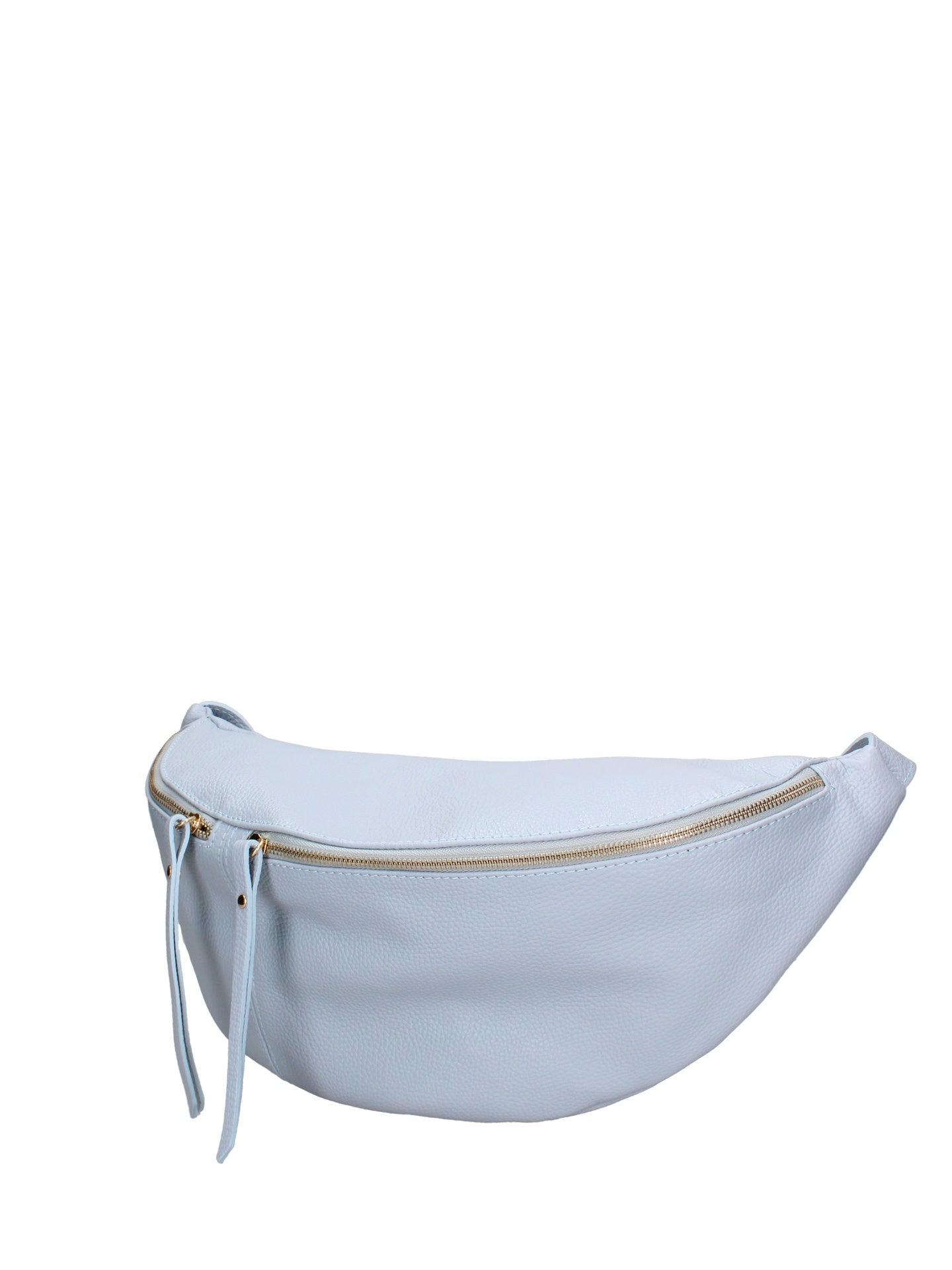Marsupio in Vera Pelle Azzurro