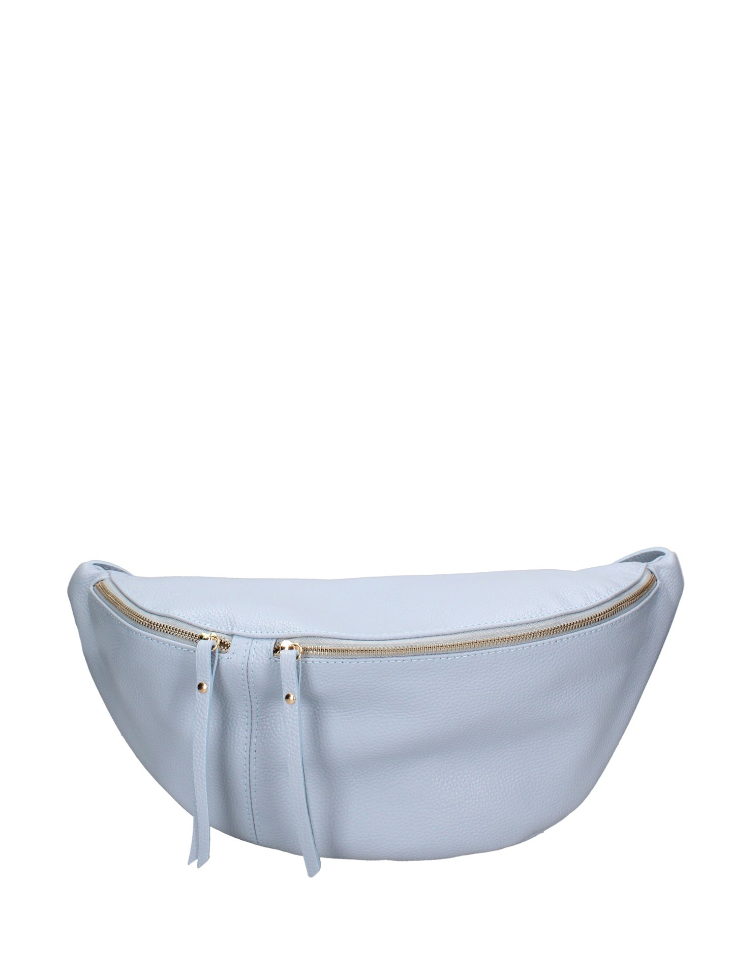 Marsupio in Vera Pelle Azzurro