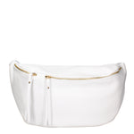 Marsupio in Vera Pelle Bianco