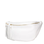 Marsupio in Vera Pelle Bianco