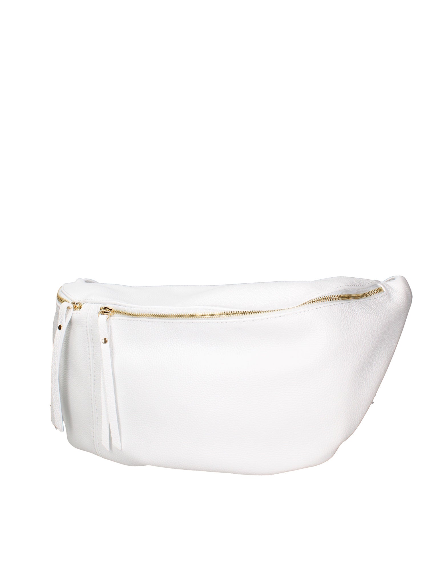 Marsupio in Vera Pelle Bianco