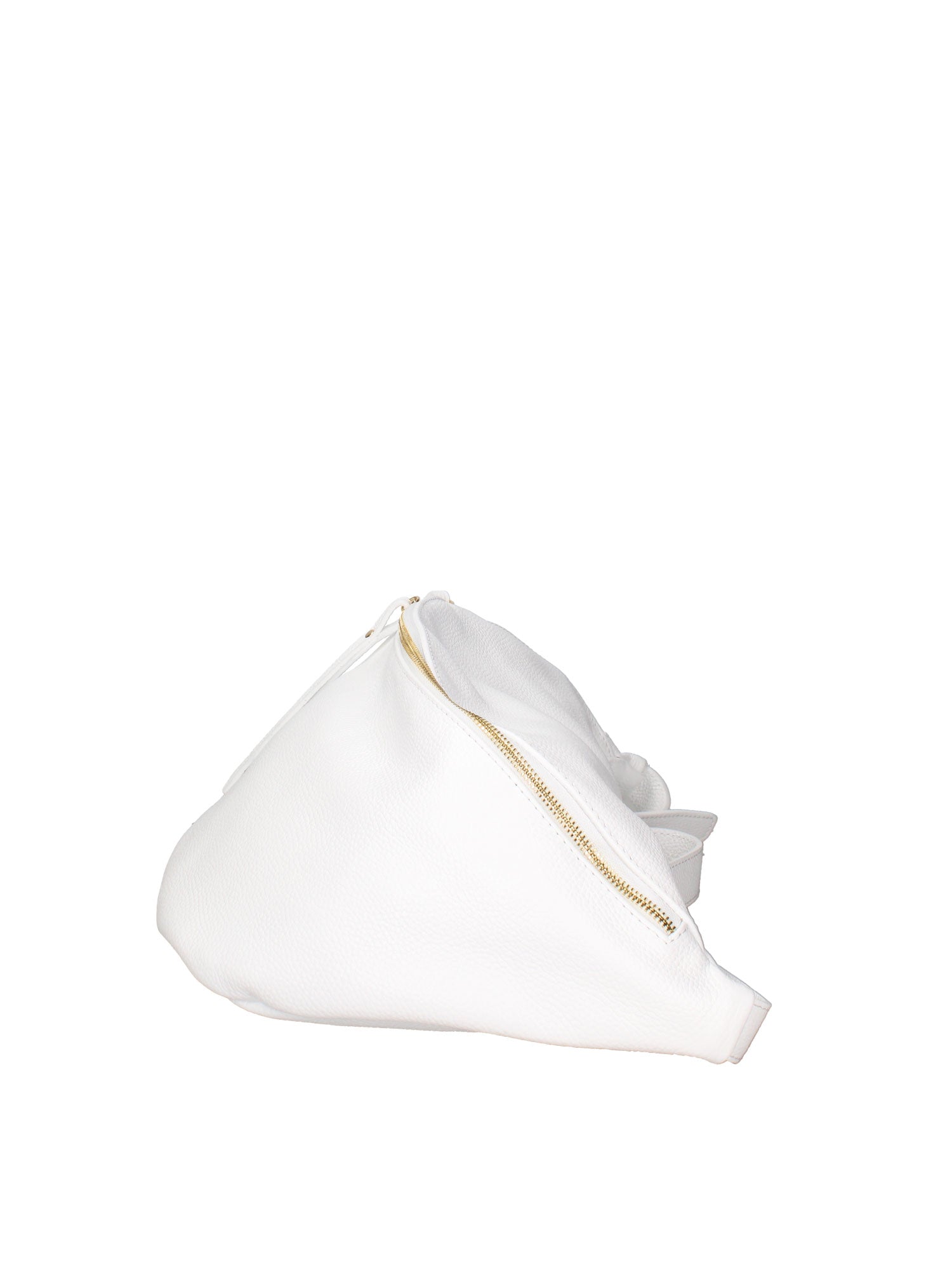 Marsupio in Vera Pelle Bianco